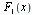 F[1](x)